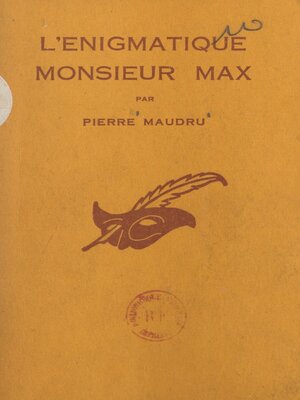 cover image of L'énigmatique Monsieur Max